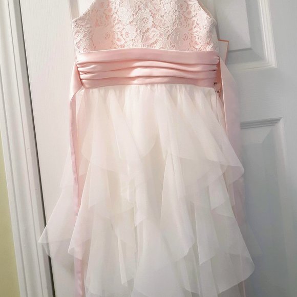 Rare Editions Blush Dress NWT - Picture 2 of 4